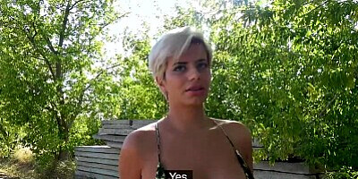 Public Agent - Sexy Latina MILF has an ATTITUDE bigger than her TITS