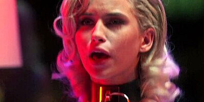SLAYED - Lulu dresses up plaything before some strap on fun