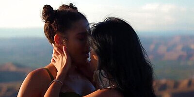 Asian Lesbo Ember Snow Seduces Ebony Teen Michelle Anderson