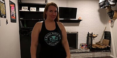 sports bra titty fuck after my workout