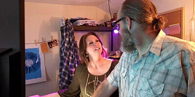 A Sexy Mature MILF Porn Creator Deceives Her Husband and Gets a Dripping Creampie From her Neighbor