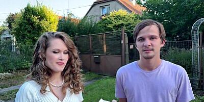 VIP4K. Hot teen Una Fairy is fucking and showing her tits and pussy in front of her BF