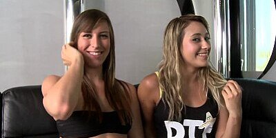 GIRLS GONE WILD -Lesbian BFFs Getting Intimate On Camera
