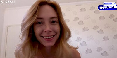 Passionate sex after the shower - Loly Nebel