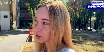 Helped a needy student and fucked her mere pennies - Loly Nebel