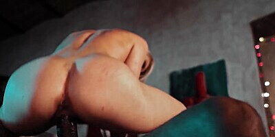 MIXEDX - Blonde Bombass Christina Shine Takes The Lead With A Big Ride On A Black Cock