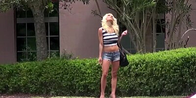 Reality Kings - Cute blonde teen Kali Kavalli wants more than a massage