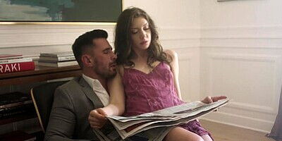 Deeper. Mischevious Elena Koshka Playfully Seduces Her Friends Step-Father