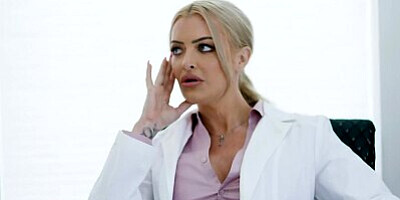GIRLSWAY - Shocked Doctor MILF Linzee Ryder Caught Colleague Rachael Cavalli Masturbating