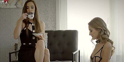 Amirah Adara her Tiffany Tatum before making out - scene by Girls