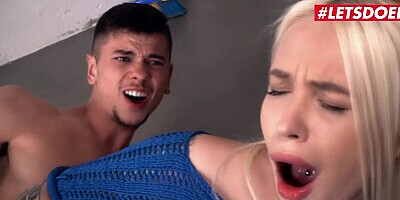 HORNYHOSTEL - Big Tits Cheating Girlfriend Arteya Got Some Good Cock At The Reception Desk