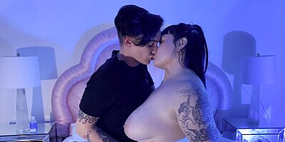 Tattooed Real Lesbian Strapon Fucking Hookup Andro Dyke w Hot Big Titty babe Pornhub home video