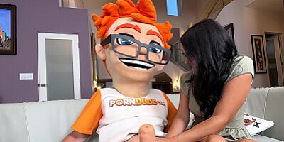 Testing Jada Greene's Goods: Pocket Pussy vs. Real McCoy on PornDudeCasting!