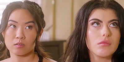 Kimmy Kimm, Liv Revamped And Gal Ritchie In You Ready For Your Strapon Punishment?