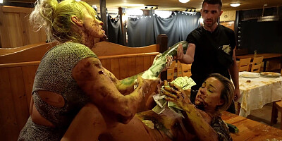 PerverseFamily - Anna De Ville And Brittany Bardot - Kinky Public Sex