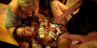 PerverseFamily - Anna De Ville And Brittany Bardot - Kinky Public Sex