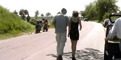 Well-proportioned soul mate at reality scene