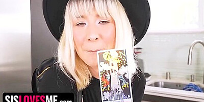 Step Sis Jessie Saint Gets Her Magic Pussy Filled With Stepbrothers Hot Love Potion