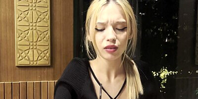 VLOG! DINNER IN A RESTAURANT AND HOT FUCK IN THE MOUNTAINS