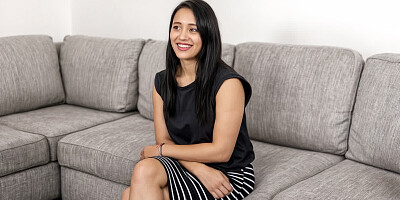 Amateur Latina First Time Booty WRECKED By Big Fat Cock At Job Interview