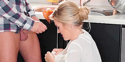 Evelin Stone Has No Choice But To Share Her Bfs Dick With Her Stepdads Gf Blake Morgan