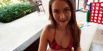 Kai Jaxon fucking the thick brunette teen Chloe Marie