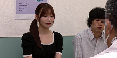 NHDTC-026 A perverted doctor tells a married couple that ...the more sexually aroused they are, the easier it is to get pregnant,... and they are flowers to have creampie sex in front of him.