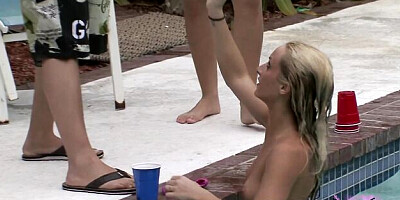 Goddess's bikini sex