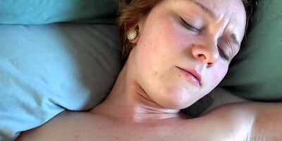 ...Short-haired teen Lucy Valentine gets pounded in POV...