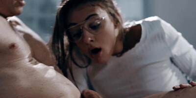 Gia Derza & John Strong in Just Between You, Me, And God, Scene #01