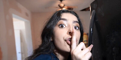 Construction worker sneaks out to have sex with hairy girl