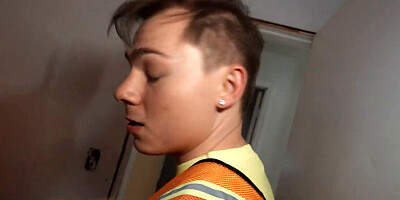 Construction worker sneaks out to have sex with hairy girl