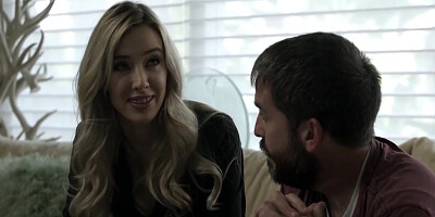 Gorgeous Scams And Seduces A Big Dick Mature Stud With Haley Reed And Petite Blonde