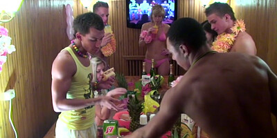 Hawaiian Fuckfest students 18+