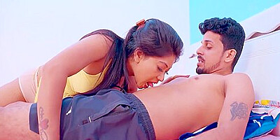 Naughty Husband Seduces Her Sexy Wife On The Bed