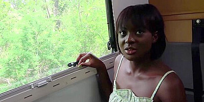 African Teen 18+ With Ebony Big Ass Enjoyed Rough Sex During Safari With Friend