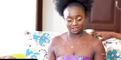 Bouncy inamorata - trio action - Africa-XXX