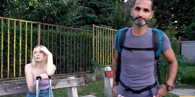 Blonde clip with cutesy Mimi Cica from Hunt4k