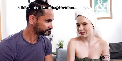 Blonde clip with cutesy Mimi Cica from Hunt4k