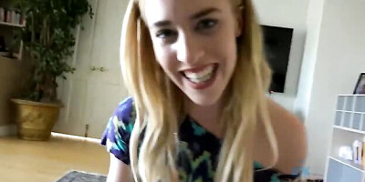 Blowjob action with salacious Bonnie Grey and Bonnie from ATK Girlfriends