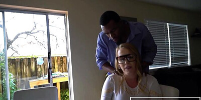 Captivating Desiree and Rome's big titties action