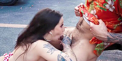 Anna Chambers And James Angel - Food Truck Serves Big Oily Ass