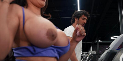 ...Brazzers: Nataly's Oil R Rubdown for Zane's Big Cock...