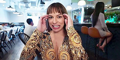 Dakota Quinn, Scarlett Rose And Peter Green In Fucking The Waitress And My Bae In Fancy Diners