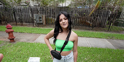 Serena Sterling is a curvy brunette who wants to fuck in public