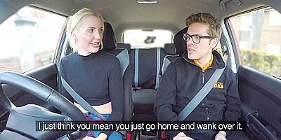 Tall British Blonde Gets Creampied In Her Tight Pussy