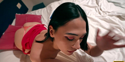 DEBT4k. Real Russian whore was punished in anal and pussy after smoking in her room and having a debt