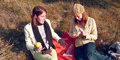 Gia Steel Workout Naked Outside