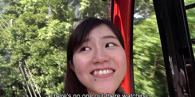 Japanese wife from Kobe hot springs kinky sex vacation