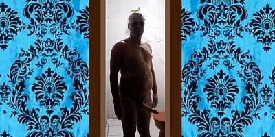 Meu Banho Gostoso Com o Pau Duro 011
